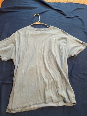 Champion Light Blue Short Sleeve Crewneck Tee